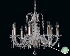 Подвесная люстра Зеленый Elite Bohemia Standart L 210/8/03 N Green