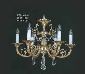 Подвесная люстра  Elite Bohemia Standart L 861/6/091